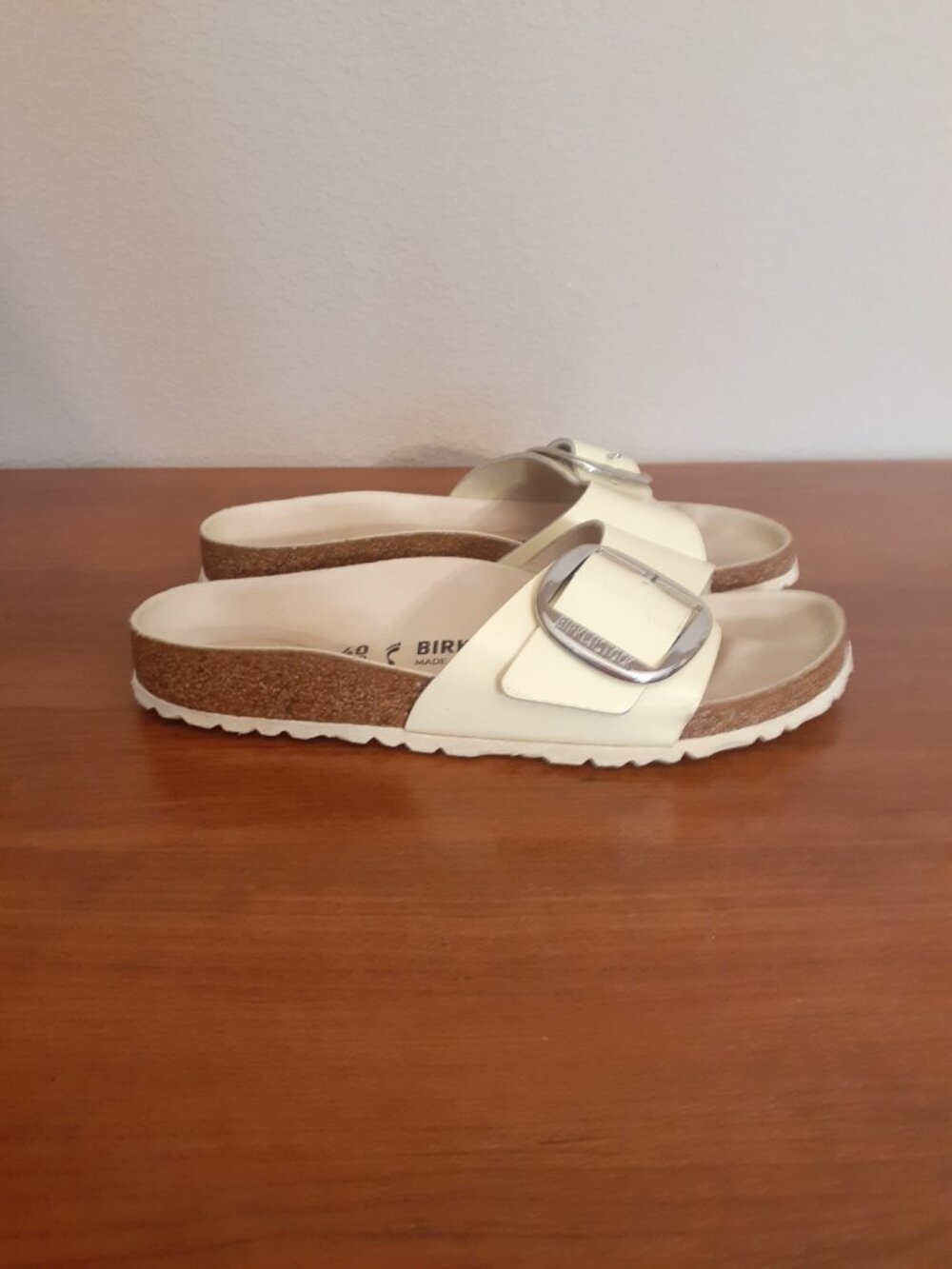 Birkenstock Madrid Big Buckle Slide Sandal - Picture 4 of 10